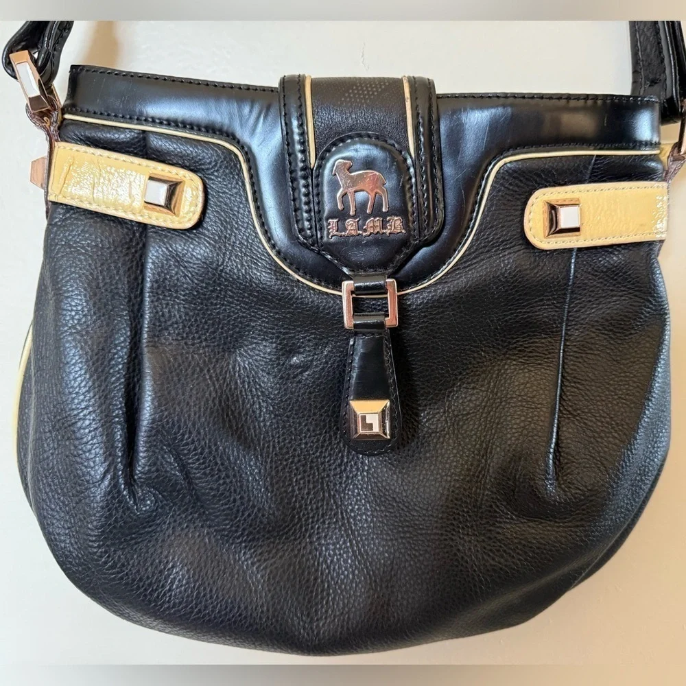 Rare L.A.M.B. by Gwen Stefani Leather Crossbody Purse